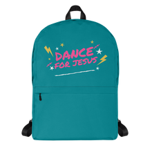 Load image into Gallery viewer, Dance for Jesus Backpack Eastern Blue
