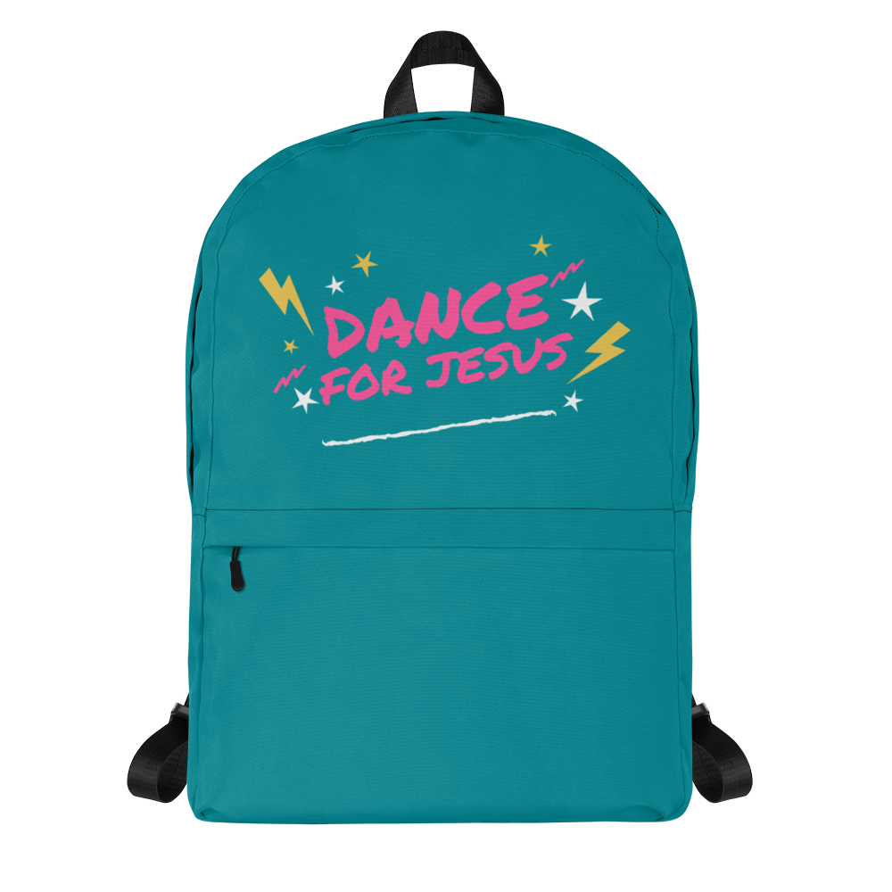 Dance for Jesus Backpack Eastern Blue