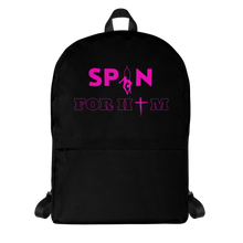 Load image into Gallery viewer, Acro Spin for Him Backpack black
