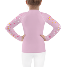 Load image into Gallery viewer, Believe Kids Rash Guard Pink
