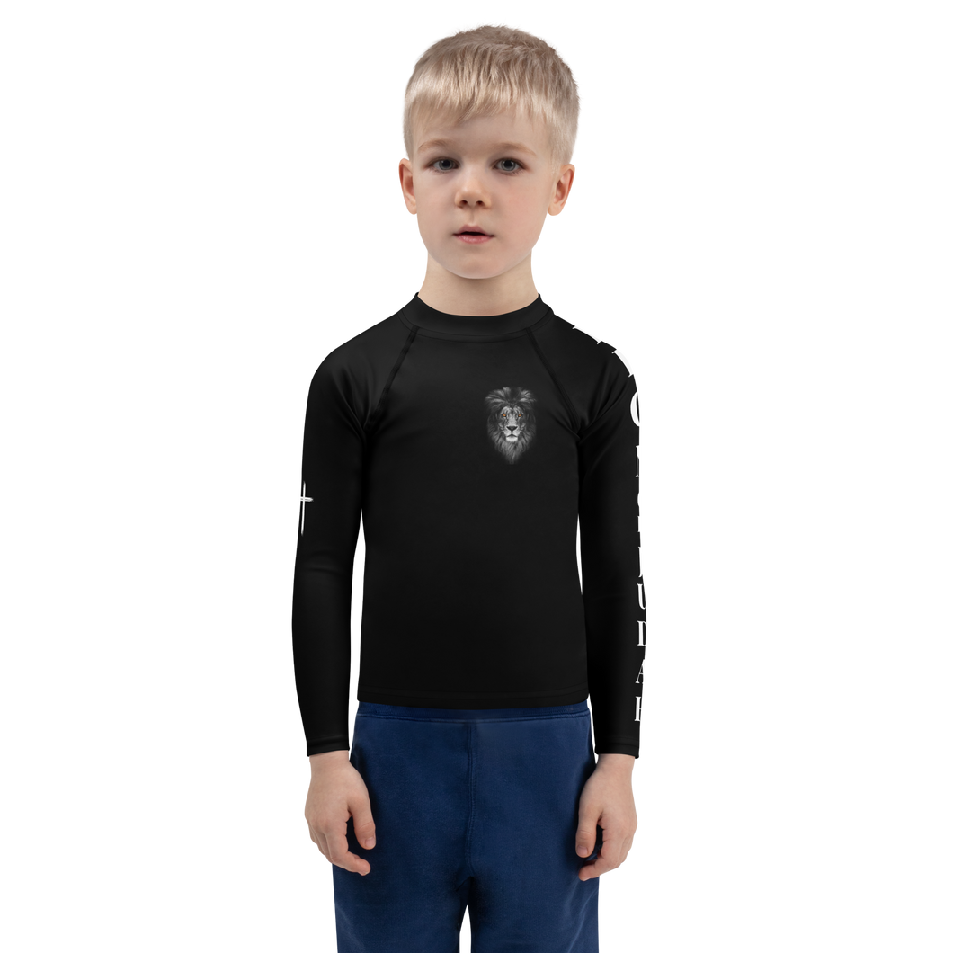 Lion of Judah Kids Rash Guard