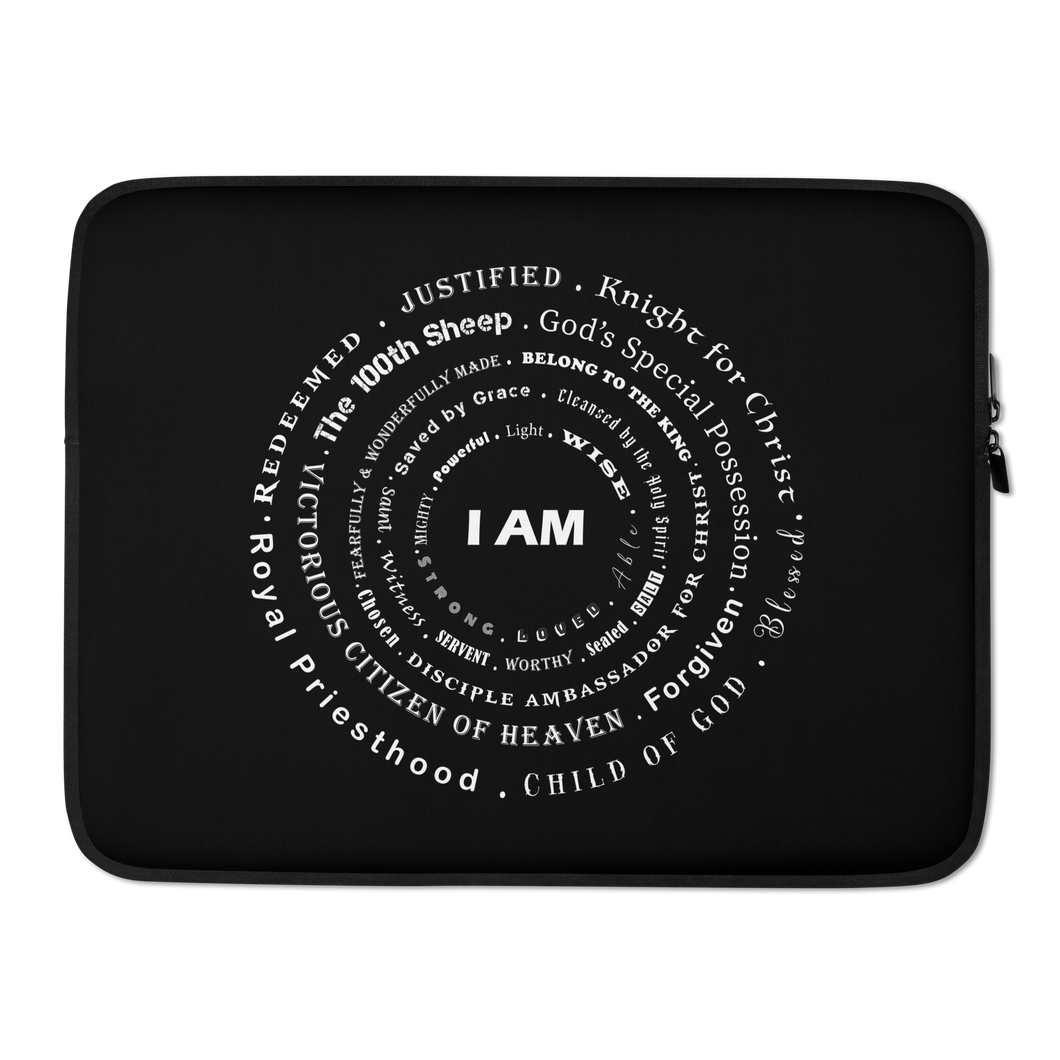 I AM Laptop Sleeve 15