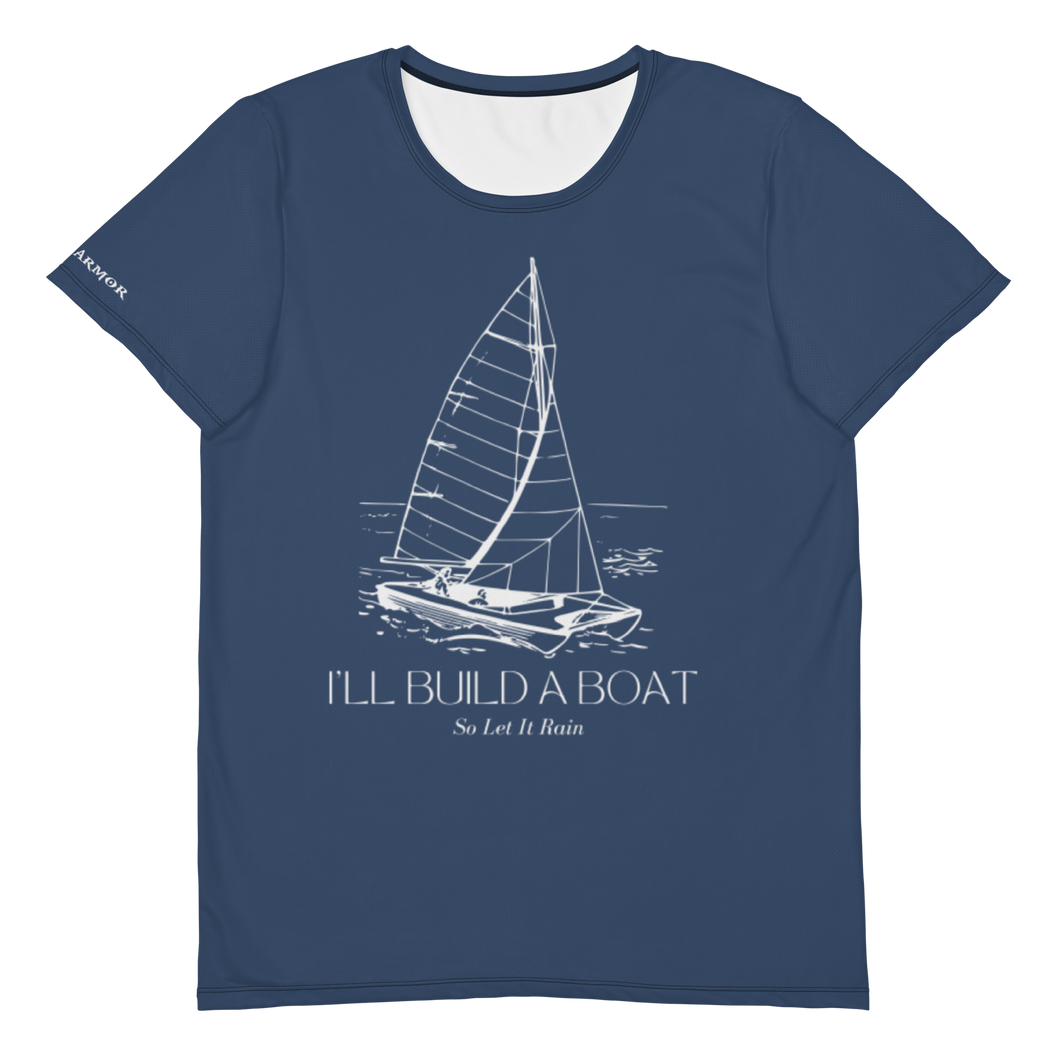 I'll Build A Boat All-Over Print Men's Athletic T-shirt Cello