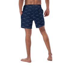 Load image into Gallery viewer, I&#39;ll Build A Boat Boys/Men&#39;s swim trunks Navy
