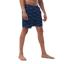 Load image into Gallery viewer, I&#39;ll Build A Boat Boys/Men&#39;s swim trunks Navy
