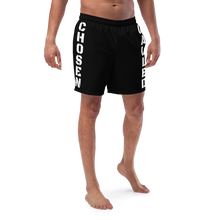 Load image into Gallery viewer, Chosen/Called Men&#39;s &amp; Boy&#39;s  swim trunks Black
