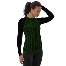 Load image into Gallery viewer, Jesus Matrix Women&#39;s Rash Guard
