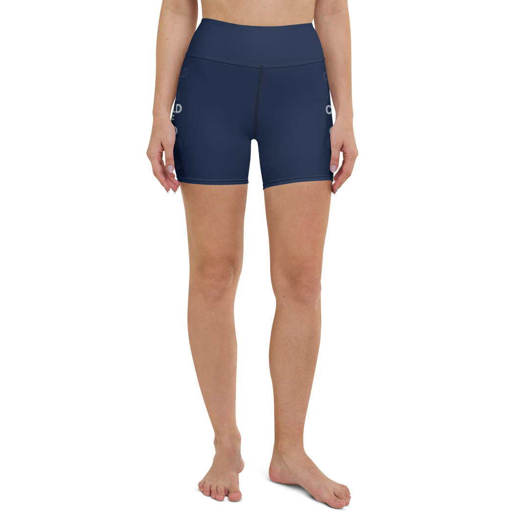 Child of God Yoga Shorts Navy