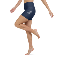 Load image into Gallery viewer, Child of God Yoga Shorts Navy
