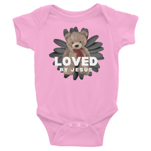 Load image into Gallery viewer, Loved by Jesus Infant Bodysuit
