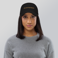 Load image into Gallery viewer, Justified 3D Embroidered Dad hat
