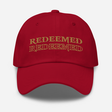 Load image into Gallery viewer, Redeemed/Redeemed Dad hat
