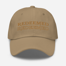 Load image into Gallery viewer, Redeemed/Redeemed Dad hat
