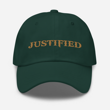 Load image into Gallery viewer, Justified 3D Embroidered Dad hat
