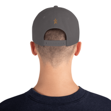 Load image into Gallery viewer, King orange/font Snapback Hat
