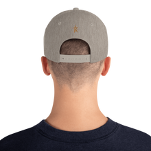 Load image into Gallery viewer, Unveiled gold/font Snapback Hat
