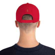 Load image into Gallery viewer, Unveiled gold/font Snapback Hat
