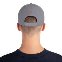 Load image into Gallery viewer, King orange/font Snapback Hat
