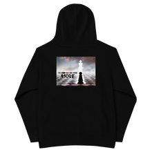 Load image into Gallery viewer, The King has one more move Kids fleece hoodie
