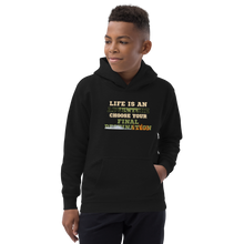 Load image into Gallery viewer, Life is an adventure choose your final destination Youth Hoodie
