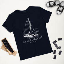 Load image into Gallery viewer, I&#39;ll Build A Boat Organic cotton kids t-shirt
