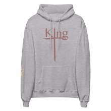 Load image into Gallery viewer, King fleece hoodie rose
