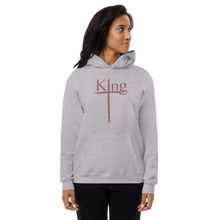 Load image into Gallery viewer, King fleece hoodie rose
