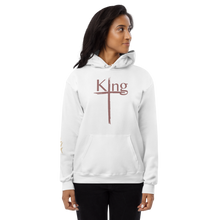 Load image into Gallery viewer, King fleece hoodie rose
