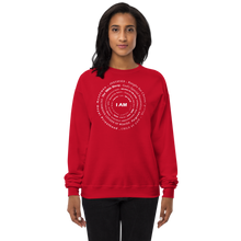 Load image into Gallery viewer, I AM w/font fleece sweatshirt
