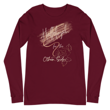 Load image into Gallery viewer, Hallelujah for the other side w/font Long Sleeve Tee
