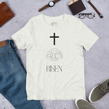 Load image into Gallery viewer, Cross, Buried, Risen Short-sleeve unisex t-shirt
