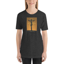 Load image into Gallery viewer, He is Risen Crucifix Short-sleeve unisex t-shirt
