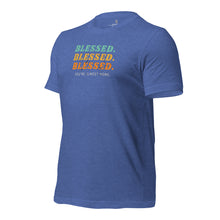 Load image into Gallery viewer, Blessed.Blessed.Blessed. You&#39;re Almost Home Unisex t-shirt
