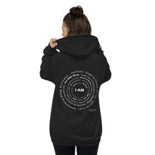 Load image into Gallery viewer, I AM Zipper Hoodie sweater
