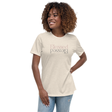 Load image into Gallery viewer, Blessed Reflection Rose Gold Women&#39;s Relaxed T-Shirt
