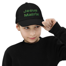 Load image into Gallery viewer, Jesus Matrix Youth baseball cap
