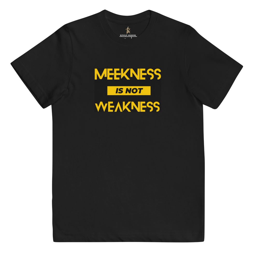 Meekness is not Weakness Youth t-shirt